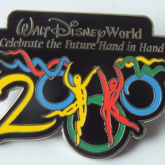 Disney Resort Millennium Celebration Pin Disney World  - Dancers - 2000 - Picture 2 of 5